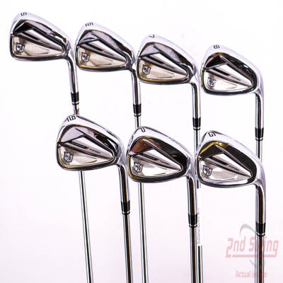 Mint Wilson Staff Dynapwr Forged Iron Set 5-GW FST KBS Tour Lite Steel Stiff Right Handed 38.25in