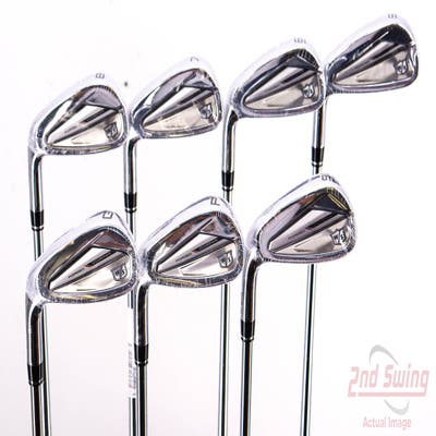 Mint Wilson Staff Dynapwr Forged Iron Set 5-GW FST KBS Tour Lite Steel Stiff Left Handed 38.25in