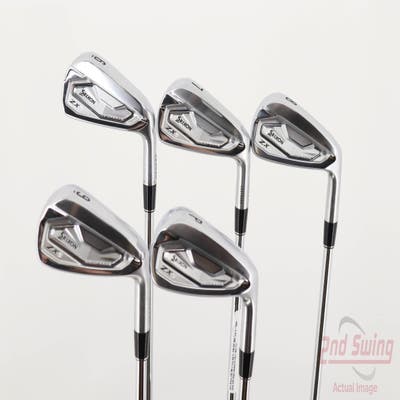 Mint Srixon ZX5 MK II Iron Set 6-PW FST KBS Tour $-Taper Steel Stiff Right Handed 37.75in