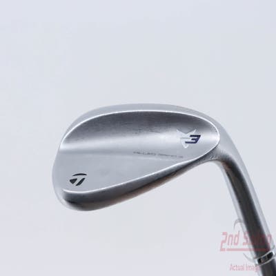 TaylorMade Milled Grind 3 Raw Chrome Wedge Lob LW 60° 10 Deg Bounce SB FST KBS Tour Lite Steel Stiff Right Handed 34.5in