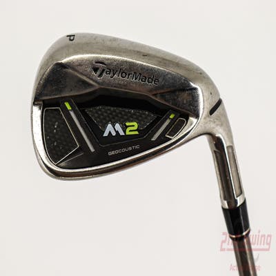 TaylorMade 2019 M2 Single Iron Pitching Wedge PW Aerotech SteelFiber i80 Graphite Regular Right Handed 35.75in