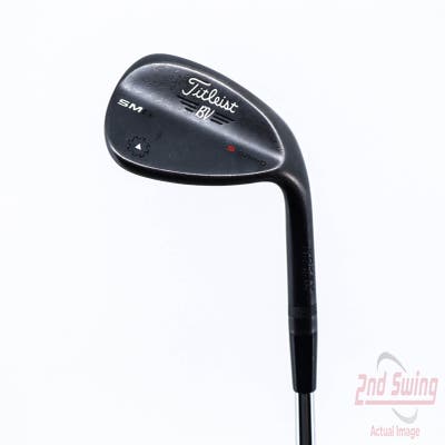 Titleist Vokey SM6 Jet Black Wedge Sand SW 54° 10 Deg Bounce S Grind SM6 BV Steel Wedge Flex Right Handed 35.75in