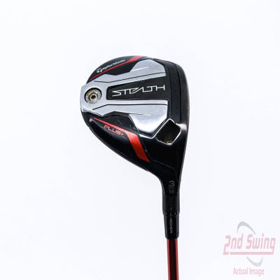 TaylorMade Stealth Plus Fairway Wood 3 Wood 3W 15° Fujikura Ventus Red VC 7 Graphite Stiff Right Handed 42.25in