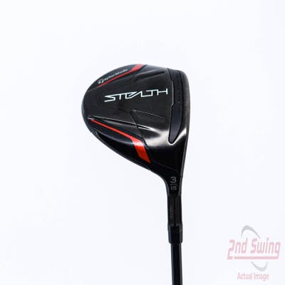 TaylorMade Stealth Fairway Wood 3 Wood 3W 15° Fujikura Ventus Red 5 Graphite Regular Right Handed 43.25in