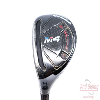 TaylorMade M4 Hybrid 4 Hybrid 22° Fujikura ATMOS 6 Red Graphite Regular Left Handed 40.0in