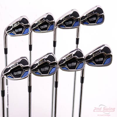 Tour Edge Hot Launch C521 Iron Set 4-PW SW FST KBS Max 80 Steel Regular Left Handed 38.25in