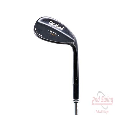 Cleveland 588 RTX 2.0 Black Satin Wedge Sand SW 56° 14 Deg Bounce True Temper Dynamic Gold Steel Wedge Flex Right Handed 35.5in