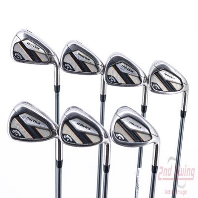 Callaway Mavrik Iron Set 5-PW GW Project X Catalyst 75 Graphite Stiff Right Handed 38.0in