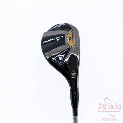 Callaway Paradym X Hybrid 3 Hybrid 18° PX HZRDUS Silver Gen4 75 Graphite Stiff Right Handed 40.25in