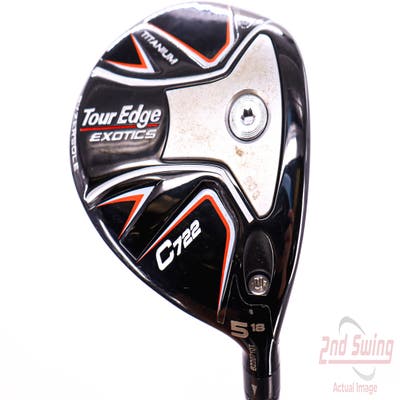 Tour Edge Exotics C722 Fairway Wood 5 Wood 5W 18° Fujikura Ventus Red 6 Graphite Stiff Right Handed 42.25in