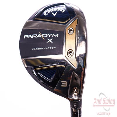 Callaway Paradym X Fairway Wood 3 Wood 3W 15° PX HZRDUS Silver Gen4 70 Graphite Stiff Right Handed 43.0in