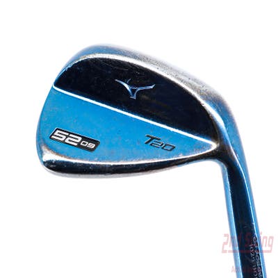 Mizuno T20 Blue Ion Wedge Gap GW 52° 9 Deg Bounce FST KBS Tour 120 Steel Stiff Right Handed 35.5in