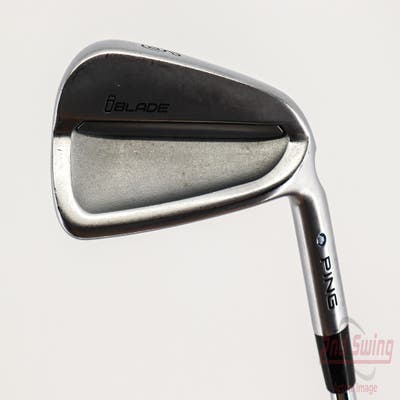 Ping iBlade Single Iron 6 Iron Stock Steel Shaft Steel Stiff Right Handed Blue Dot 38.0in