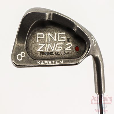 Ping Zing 2 Single Iron 8 Iron Ping JZ Steel Stiff Right Handed Red dot 36.5in