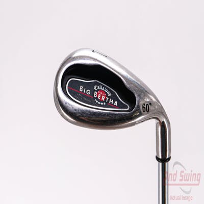 Callaway 2004 Big Bertha Wedge Lob LW Callaway Big Bertha Steel Steel Uniflex Right Handed 34.5in