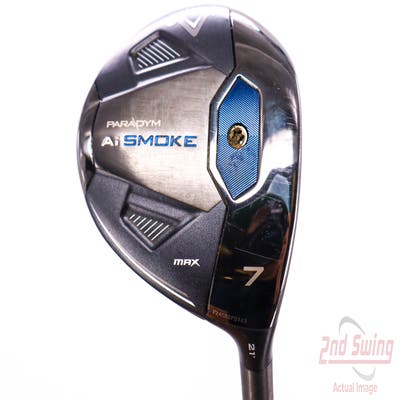 Callaway Paradym Ai Smoke Max Fairway Wood 7 Wood 7W 21° Fujikura Ventus Blue 6 Graphite Stiff Right Handed 41.25in