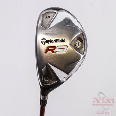 TaylorMade R9 Fairway Wood 3 Wood 3W 15° TM Fujikura Motore 70 Graphite Regular Left Handed 43.5in