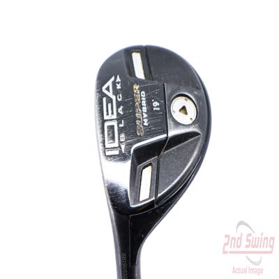 Adams Idea Pro Black Super Hybrid 3 Hybrid 19° Aldila VooDoo SNV8 Graphite Stiff Left Handed 41.5in