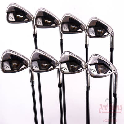 Callaway Rogue ST Max Iron Set 5-PW AW SW Project X Cypher 60 Graphite Regular Right Handed 37.5in