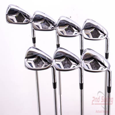 Ping G430 Iron Set 6-PW AW SW ALTA Quick 45 Graphite Senior Right Handed Black Dot 37.25in