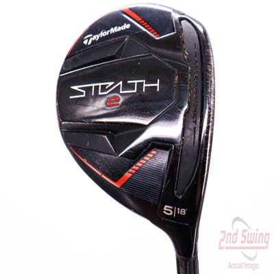 TaylorMade Stealth 2 Fairway Wood 5 Wood 5W 18° Fujikura Ventus Red TR 5 Graphite Regular Right Handed 42.5in