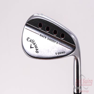 Callaway Mack Daddy 4 Chrome Wedge Gap GW 50° 10 Deg Bounce S Grind Dynamic Gold Tour Issue 115 Steel Stiff Right Handed 35.25in