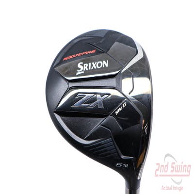 Mint Srixon ZX MK II Fairway Wood 5 Wood 5W 18° PX HZRDUS Smoke Red RDX 60 Graphite Regular Right Handed 42.75in