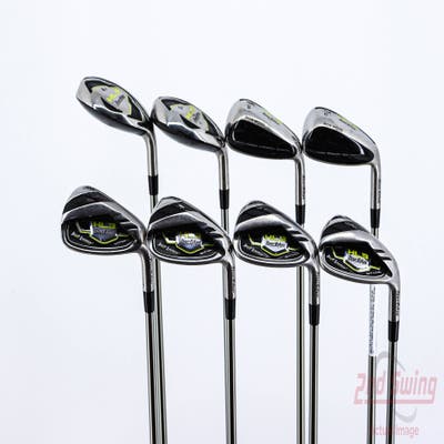 Tour Edge Hot Launch 3 Triple Combo Iron Set 4-PW AW UST Mamiya HL3 Graphite Senior Right Handed 38.5in