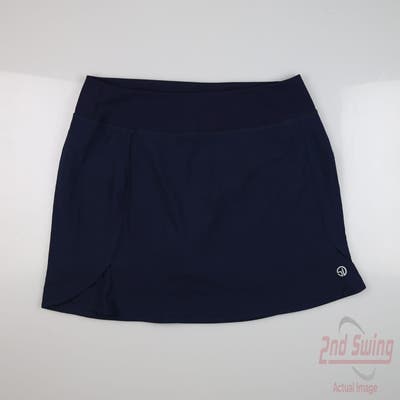 New Womens Straight Down Skort X-Large XL Navy Blue MSRP $105