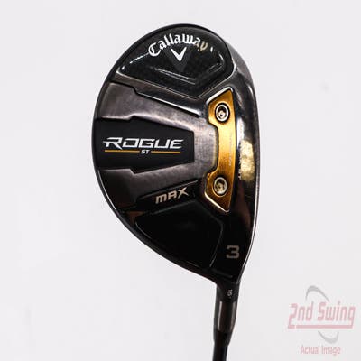 Callaway Rogue ST Max Fairway Wood 3 Wood 3W 15° Fujikura Ventus Blue Velocore Graphite Stiff Right Handed 43.25in