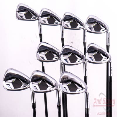 Ping G430 Iron Set 5-PW, 45, 50, 54, 58 ALTA CB Black Graphite Regular Right Handed Black Dot 38.25in