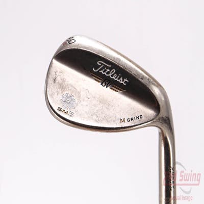 Titleist Vokey SM5 Gold Nickel Wedge Lob LW 60° 8 Deg Bounce M Grind Titleist SM5 BV Steel Wedge Flex Right Handed 35.25in