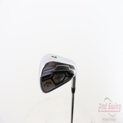 Callaway Apex CF16 Single Iron 7 Iron True Temper XP 95 Black S300 Steel Stiff Right Handed 37.0in