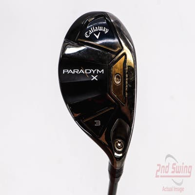 Callaway Paradym X Hybrid 3 Hybrid 18° PX HZRDUS Silver Gen4 75 Graphite Stiff Right Handed 40.25in