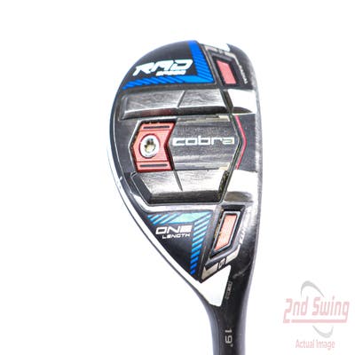 Cobra RAD Speed One Length Hybrid 3 Hybrid 19° UST Mamiya Recoil ESX 480 Graphite Stiff Right Handed 37.25in