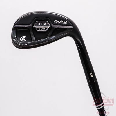 Cleveland 588 RTX 2.0 CB Black Satin Wedge Lob LW 58° 12 Deg Bounce Cleveland ROTEX Wedge Graphite Wedge Flex Right Handed 35.5in