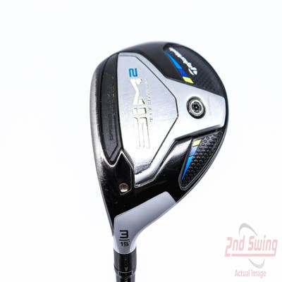 TaylorMade SIM2 Titanium Fairway Wood 3 Wood 3W 15° PX HZRDUS Smoke Black RDX 70 Graphite X-Stiff Left Handed 43.5in