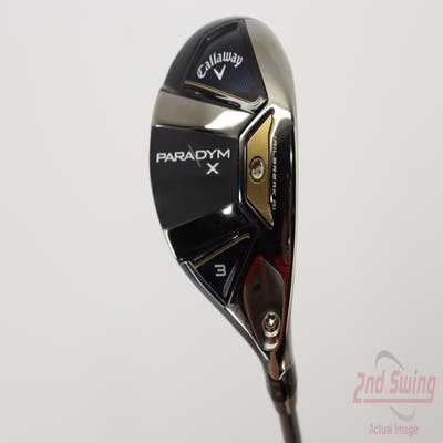 Callaway Paradym X Hybrid 3 Hybrid 18° PX HZRDUS Silver Gen4 75 Graphite Stiff Right Handed 40.0in