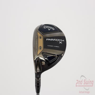 Callaway Paradym X Fairway Wood 3 Wood 3W 15° PX HZRDUS Silver Gen4 60 Graphite Regular Left Handed 43.0in