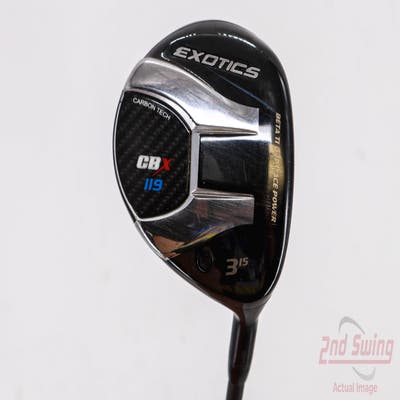 Tour Edge Exotics CBX 119 Fairway Wood 3 Wood 3W 15° Aldila ATX Tour Green Graphite X-Stiff Right Handed 42.0in