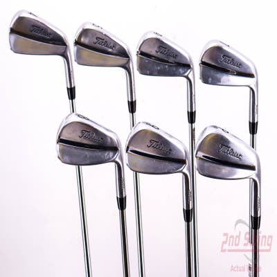 Titleist 620 MB Iron Set 4-PW True Temper Dynamic Gold X100 Steel X-Stiff Right Handed 38.25in