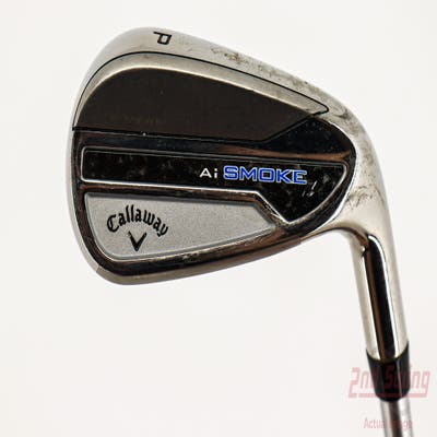 Callaway Paradym Ai Smoke Single Iron Pitching Wedge PW Aldila Ascent Blue 50 Graphite Senior Right Handed 35.5in