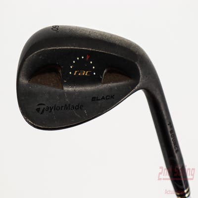 TaylorMade Rac Black Wedge Lob LW 60° 7 Deg Bounce True Temper Dynamic Gold Steel Wedge Flex Right Handed 35.5in