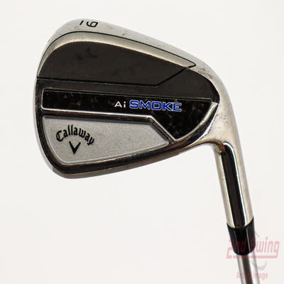 Callaway Paradym Ai Smoke Single Iron 9 Iron Aldila Ascent Blue 50 Graphite Senior Right Handed 36.0in