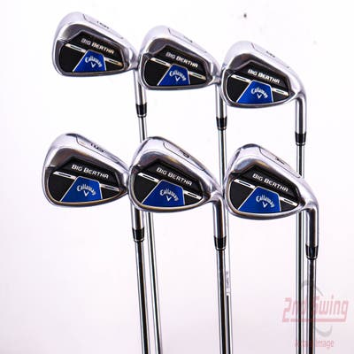 Callaway Big Bertha B21 Iron Set 6-PW AW FST KBS MAX CT80 Steel Regular Right Handed 36.75in