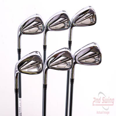 Wilson Staff Dynapwr Forged Iron Set 5-PW UST Mamiya Recoil 90 Dart Graphite Regular Left Handed 38.5in