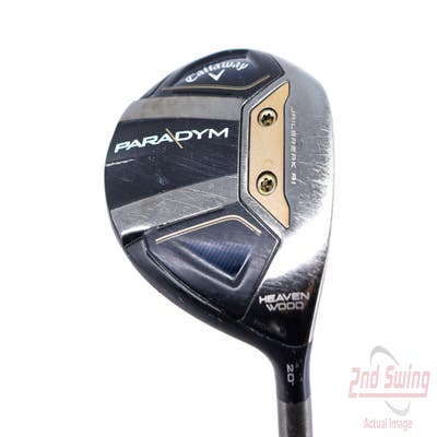 Callaway Paradym Heaven Wood Fairway Wood 20° Aldila Ascent Blue 50 Graphite Regular Right Handed 42.25in