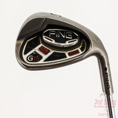 Ping G15 Wedge Sand SW Ping AWT Steel Regular Right Handed Black Dot 34.5in