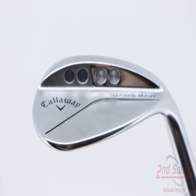 Callaway Jaws Raw Full Toe Chrome Wedge Sand SW 56° 10 Deg Bounce J Grind Dynamic Gold Spinner TI Steel Wedge Flex Right Handed 35.0in