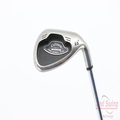 Callaway X-16 Pro Series Single Iron Pitching Wedge PW 46° Stock Steel Stiff Right Handed 35.5in